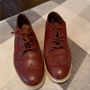 Classic Cole Hann Brown Leather Men's Shoes